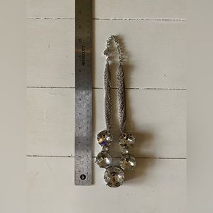 Large rhinestone necklace